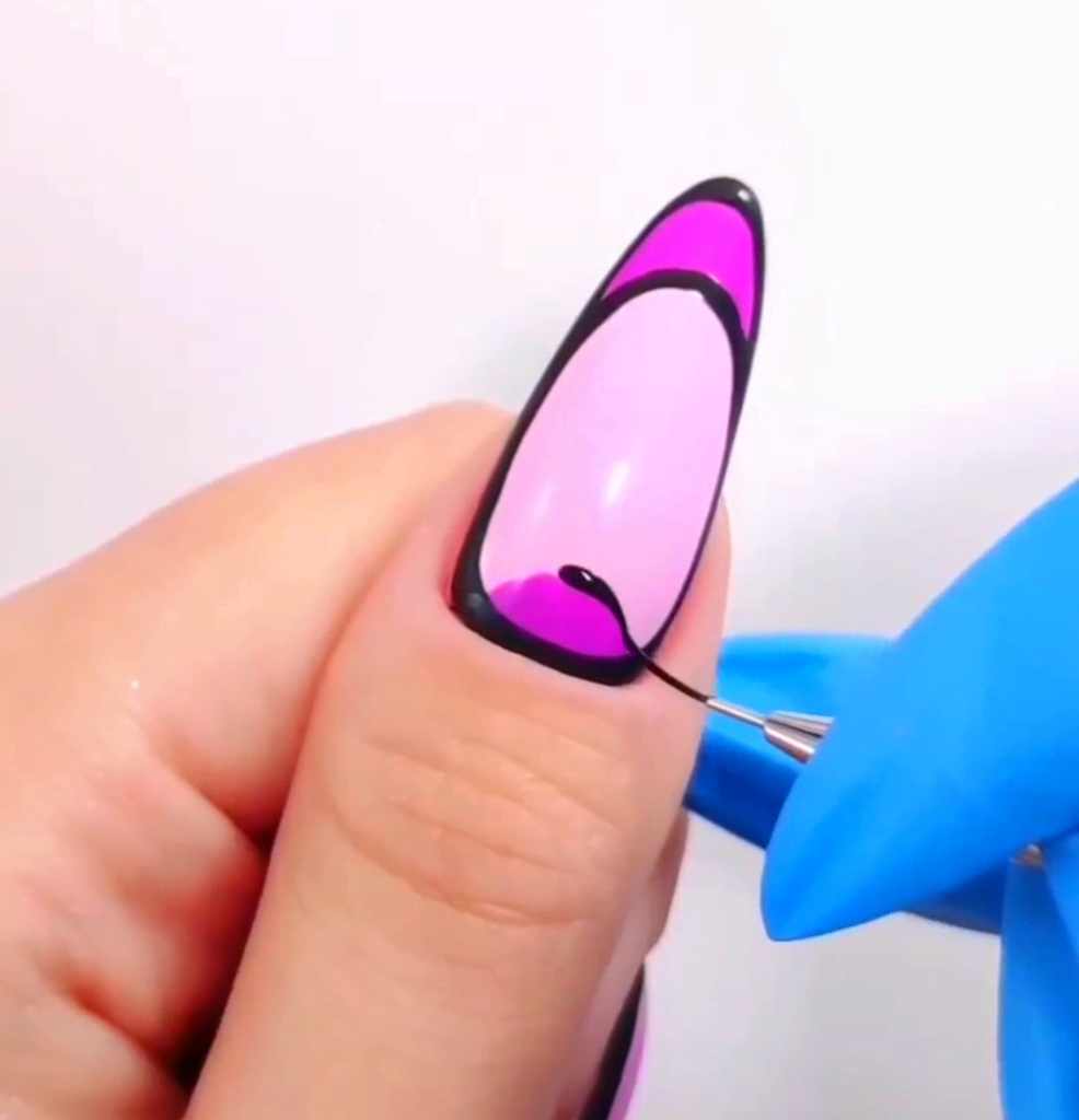 pink nails design at Milano Nails Tegel Berlin