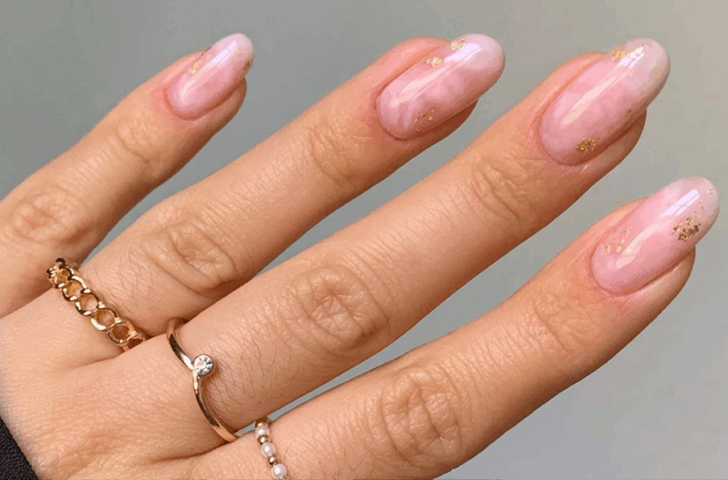 Ovalförmige-Nägel nagelformen
